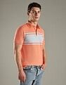 Tommy Hilfiger Striped Slim-Fit Cotton Polo T-Shirt