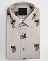 Arrow Brooklyn Fit All-over Print Shirt
