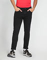 Flying Machine Slash Slim Tapered Fit Rinsed Jeans
