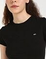 Tommy Hilfiger Solid Slim-Fit Cotton T-Shirt