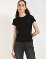 Tommy Hilfiger Solid Slim-Fit Cotton T-Shirt