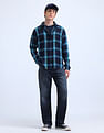 Flying Machine Grid Tattersall Checked Twill Shirt