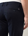 Arrow Sport Mid Rise Slim Fit Solid Trousers