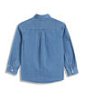 Tommy Hilfiger Kids Boys Solid Regular-Fit Cotton Shirt