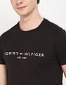 Tommy Hilfiger Embroidered Logo Slim-Fit Cotton T-Shirt