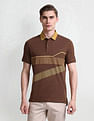 Arrow Sport Graphic Print Cotton Polo Shirt