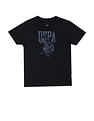 U.S. Polo Assn. Kids Iconic Heat Transfer Print T-Shirt