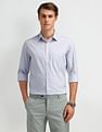 Arrow Manhattan Slim Fit Micro Checked Shirt
