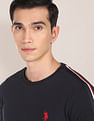 U.S. Polo Assn. Crew Neck Contrast Tape T-Shirt