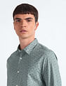 Flying Machine Graphic Print Slim Shirt