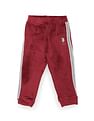 U.S. Polo Assn. Kids Girls Lurex Tape Velour Coordinate Track Pants