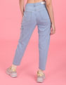 Flying Machine Women Mom Fit High Rise Jeans