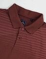 Arrow Sport Diagonal Stripe Pique Polo Shirt