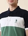U.S. Polo Assn. Colourblocked Classic Polo Shirt