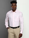 Tommy Hilfiger Solid Dobby Cotton Shirt