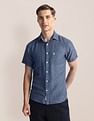 U.S. Polo Assn. Heathered Linen Blend Shirt