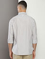 Tommy Hilfiger Silky Bold Vertical Stripe Shirt