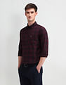 U.S. Polo Assn. Denim Co. Slim Fit Tartan Checked Shirt