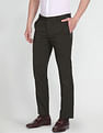 Arrow Hudson Tailored Fit Dobby Trousers