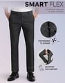 Arrow Slim Fit Mid Rise Trousers
