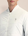 U.S. Polo Assn. Regular Fit Solid Bomber Jacket