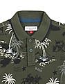 U.S. Polo Assn. Kids Boys Tipped Collar Printed Polo Shirt