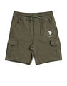 U.S. Polo Assn. Kids Boys Pure Cotton Regular Fit Shorts
