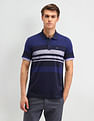 Arrow Sport Horizontal Striped Polo Shirt