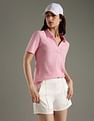 Tommy Hilfiger Solid Regular Fit Cotton Polo T-Shirt
