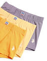USPA Innerwear Boys Cotton Spandex Solid Trunks - Pack Of 3
