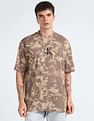 Calvin Klein Jeans Camouflage Print Cotton T-Shirt