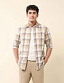 U.S. Polo Assn. Plaid Checked Pure Cotton Shirt
