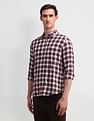 Arrow Sport Gingham Checks Cotton Shirt