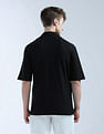 Flying Machine Oversized Fit Textured Color Of Home Shirt