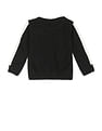 U.S. Polo Assn. Kids Crew Neck Patterned Knit Flip Sequin Sweater