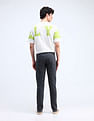 Flying Machine Slash Slim Tapered Fit Jeans
