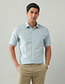Arrow Liberty Classic Fit Grid Tattersall Checked Shirt