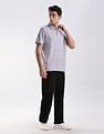 Calvin Klein Jeans Regular-Fit Solid Cotton Polo Shirt