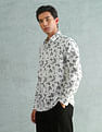 Arrow Newyork Slim Fit Smart Printed Shirt