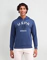 U.S. Polo Assn. Denim Co. Hooded Brand Printed Sweatshirt