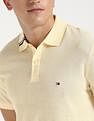 Tommy Hilfiger Solid Regular-Fit Cotton Polo Shirt