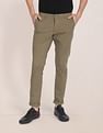 U.S. Polo Assn. Austin Trim Fit Textured Casual Trousers