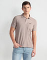 Arrow Sports Solid Logo Polo Shirt