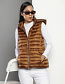 Tommy Hilfiger Hooded Nylon Sleeveless Jacket