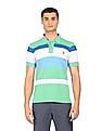 U.S. Polo Assn. Pique Striped Polo Shirt