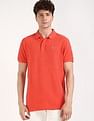 Tommy Hilfiger Solid Slim-Fit Cotton Polo Shirt