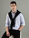Tommy Hilfiger Texture Regular-Fit Twill Woven Shirt