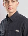 Calvin Klein Jeans Pinstripes Regular Fit Plain Woven Shirt