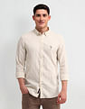 U.S. Polo Assn. Denim Co. Vertical Striped Slim Fit Shirt