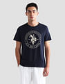 USPA Innerwear Comfort Fit Printed I643 Lounge T-Shirt - Pack Of 1